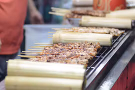 Culinary offerings on display at the International Culinary Festival “Hue – Capital of Cuisine”. (Photo: VNA)