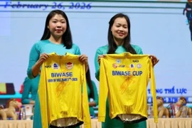 The two most prestigious jerseys of the two tournaments (Photo: nhandan.vn)