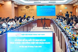 The seminar on strengthening banking risk management capacity. (Photo: VNA)