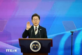 Lee Jae-myung was sworn in as President of the Republic of Korea at the National Assembly in Seoul on June 4, 2025. (Photo: Xinhua/VNA)