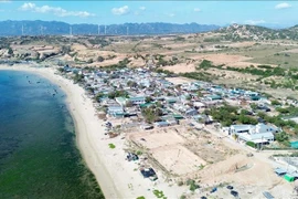 The Ninh Thuan 1 Nuclear Power Plant Project is planned for construction in Vinh Truong hamlet, Phuoc Dinh commune, Thuan Nam district, formerly part of Ninh Thuan province (now Khanh Hoa province). (Photo: VNA)