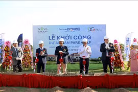 Vietnam’s first high-end park golf model launched in Lam Dong province. (Photo: VNA)