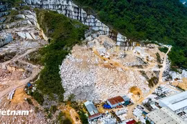 Mineral resource discovery activities in the northwest region. (Photo: vietnamplus.vn)