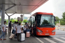 Major transport firms in Ho Chi Minh City keep fares steady despite fuel price swings. (Illustrative photo: Internet)