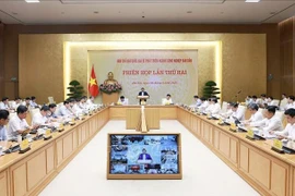 An overview of the second meeting of the National Steering Committee on Semiconductor Industry Development on August 4, 2025. (Photo: VNA)