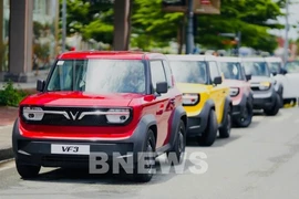 The VF3 remained VinFast’s best-selling model in October 2025. (Photo: VNA)