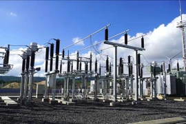 Key technical components of the Hai Anh – Quang Tri Wind Power Plant are fundamentally completed. (Photo: VNA)