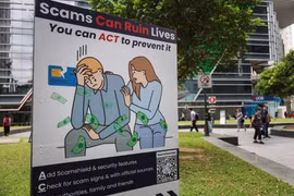 In 2024, scam victims in Singapore lost $1.1 billion, a record high in a single year. (Photo: www.straitstimes.com)