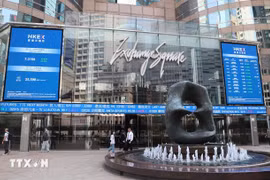 Hong Kong Stock Exchange office (Photo: VNA)