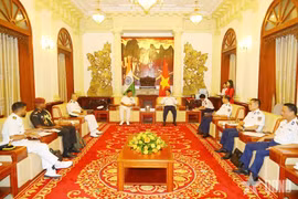The Vietnam Coast Guard (VCG) and the Indian Coast Guard (ICG) convene the sixth bilateral meeting on August 20, 2025 to review cooperation outcomes and set directions for strengthening practical partnership and mutual support in the years ahead. (Photo: qdnd.vn)
