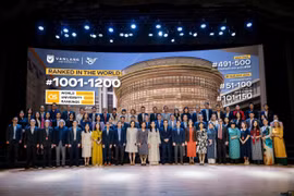 Van Lang University honoured among the world’s top 1001-1200 universities. (Photo published by VNA)