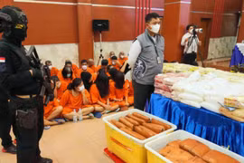 Indonesia arrests 285 in drug crackdown and seizes over half a tonne of narcotics. (Photo: AP)