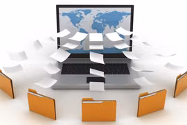 Digital archives – a driving force for two-tier local administration system. (Illustrative photo: internet)