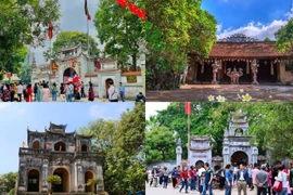 The Special National Relic Site of Pho Hien in northern Hung Yen province. (Photo: VNA)