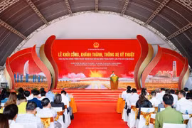 The groundbreaking, inauguration and technical opening ceremony for projects in An Giang on December 19, 2025. (Photo: Sun Group)