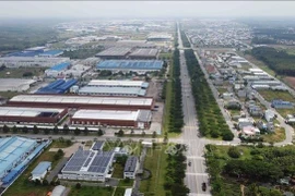 A view of the expanded Vietnam–Singapore Industrial Park (VSIP) in Tan Uyen township, Binh Duong province. (Photo: VNA)