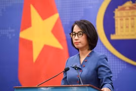 Spokesperson of the Ministry of Foreign Affairs Pham Thu Hang. (Photo: VNA)