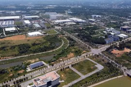 A corner of Hoa Lac Hi-Tech Park (Photo: VNA)