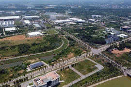 A corner of Hoa Lac Hi-Tech Park (Photo: VNA)