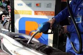 The retail prices of petrol increase on January 16 afternoon. (Photo: VNA)