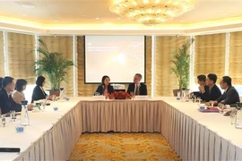 Deputy Minister of Foreign Affairs Nguyen Minh Hang attends the second HSBC Global Investment Summit (GIS) in Hong Kong (China). (Photo: VNA)