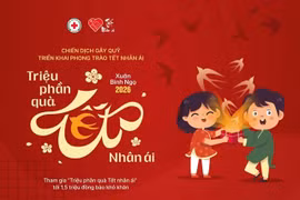 The campaign aims to mobilise social resources to support 1.5 million people in need during the upcoming Tet (Lunar New Year) holiday. (Photo courtesy of the VNRC)