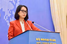 Spokesperson of the Ministry of Foreign Affairs Pham Thu Hang. (Photo: VNA)