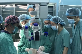 Hue Central Hospital performs corneal transplants using donated corneas. (Photo: VNA)