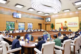 The third meeting of the National Election Council is held on November 10, 2025. (Photo: VNA)