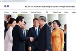 An article published on Yonhap News Agency’s website on August 11 about the meeting between General Secretary To Lam and RoK President Lee Jae Myung. (Photo: VNA)