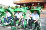 Hue launches Vietnam’s first ride-hailing cyclo service (Photo: VNA)