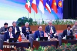 Vietnamese Prime Minister Pham Minh Chinh (first, left) attends the ASEAN Leaders’ Interface with Representatives of the ASEAN Inter-Parliamentary Assembly (AIPA) in Kuala Lumpur on May 26, 2025. (Photo: DVNA)