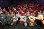 The film's cast and crew and the audience at the screening (Photo: VNA)