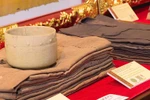 Buddist items on display at the exhibition (Photo: HTV)