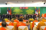 The opening ceremony of the third Cambodia – Laos – Vietnam Buddhist Summit took place in Phnom Penh (Photo: VNA)