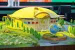 Sticky rice- and bean-made Vietnam Exposition Centre model sets record