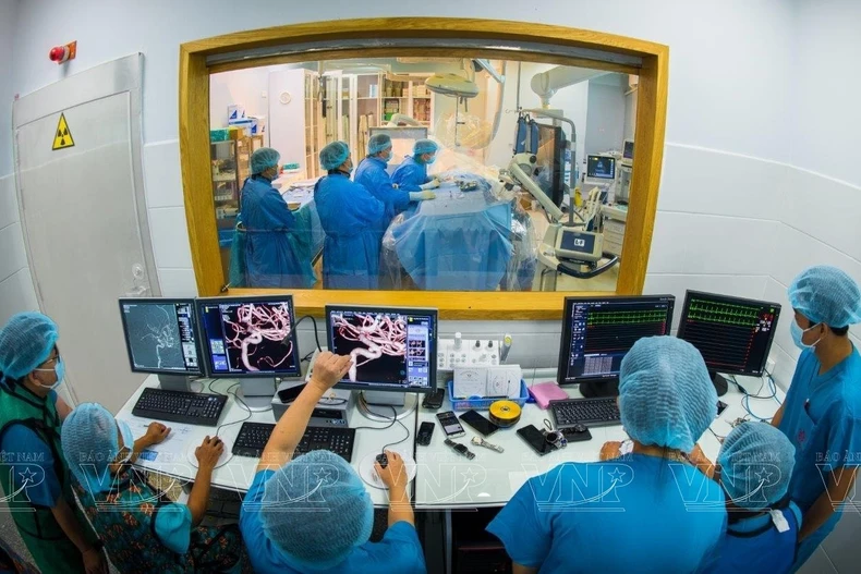 Digital transformation in healthcare is being strongly promoted. (Photo: Organising Committee of the 2024 “Technology with Heart” Award, co-hosted by Vietnam News Agency and Viettel)