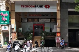 A transaction office of Techcombank (Photo: VNA)