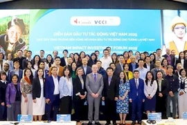 Participants in the Vietnam Impact Investment Forum 2025, held in Hanoi on December 10. (Photo: diendandoanhnghiep.vn)