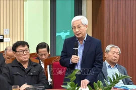 Professor Dr. Dao Xuan Hoc, President of the Vietnam Irrigation Association (Photo: VNA)