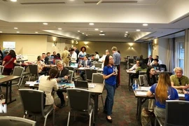 The programme includes business-to-business (B2B) meetings to promote cooperation between Vietnamese and Australian enterprises (Photo: VNA)