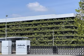 The Jakob Sai Gon Co., Ltd. factory in the Vietnam–Singapore Industrial Park is a standout example of green transition in Binh Duong. (Photo: VNA)