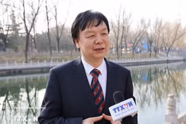 Professor Mi Liang, Director of the Centre for Southeast Asian Studies at Beijing Foreign Studies University of China. (Photo: VNA)