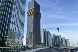 Real estate developments in downtown HCM City (Photo: VNA)