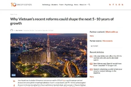 The story about Vietnam on siliconcanals.com (Photo: Screenshot)