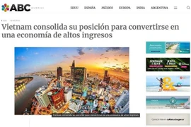 A screenshot photo of the article on Argentine news website ABC Mundial.