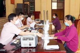 A branch of the Vietnam Bank for Social Policies in Phu Linh commune, Hanoi. (Photo: vbsp.org.vn)