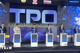 At the opening of the TPO for Global Cities' 12th General Assembly (Photo: VNA)