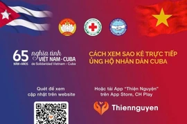 Instructions for tracking donations for the Cuban people, with the list of contributors publicised. (Photo: Screenshot) 