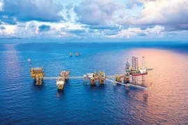 An offshore jack-up rig under the operation of Petrovietnam. (Photo: pvn.vn)